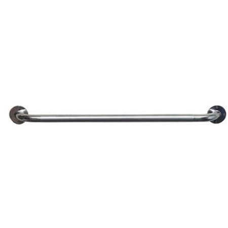Mabis Mabis 521-1530-0632 32 Inch Institutional Steel Knurled Grab Bar 521-1530-0632